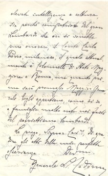 Lettera Cadorna f 4